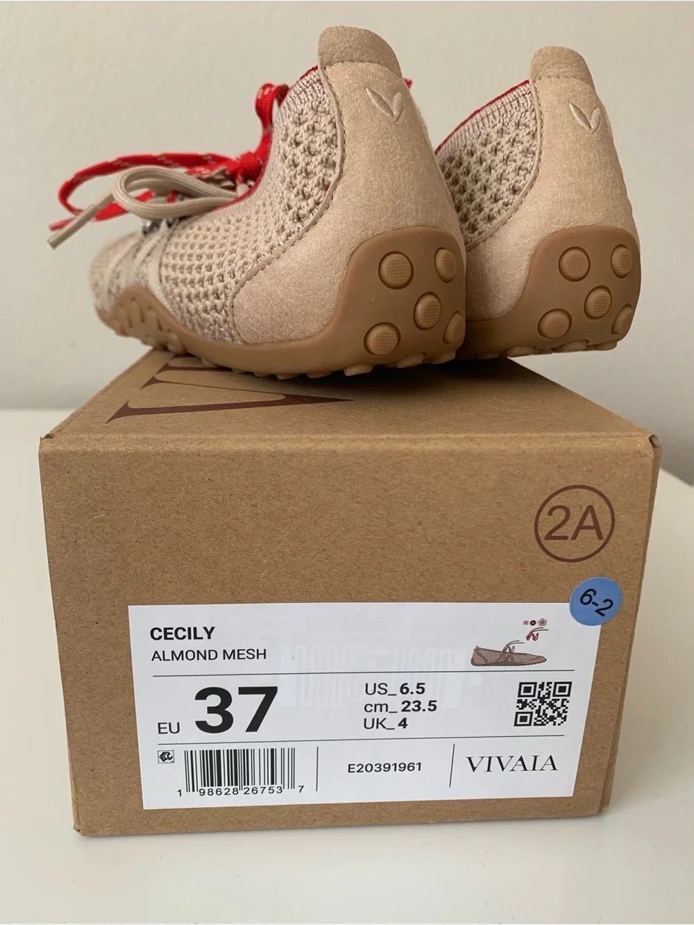 VIVAIA Square-Toe Hybrid Mesh Mary Janes (Cecily)